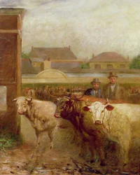 Drover Road, Croydon, Dzień Targowy, 1903